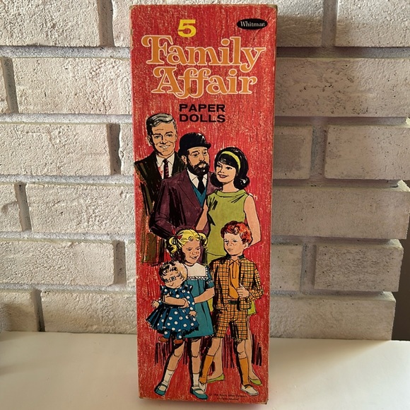 Toys Family Affair Paper Dolls Poshmark